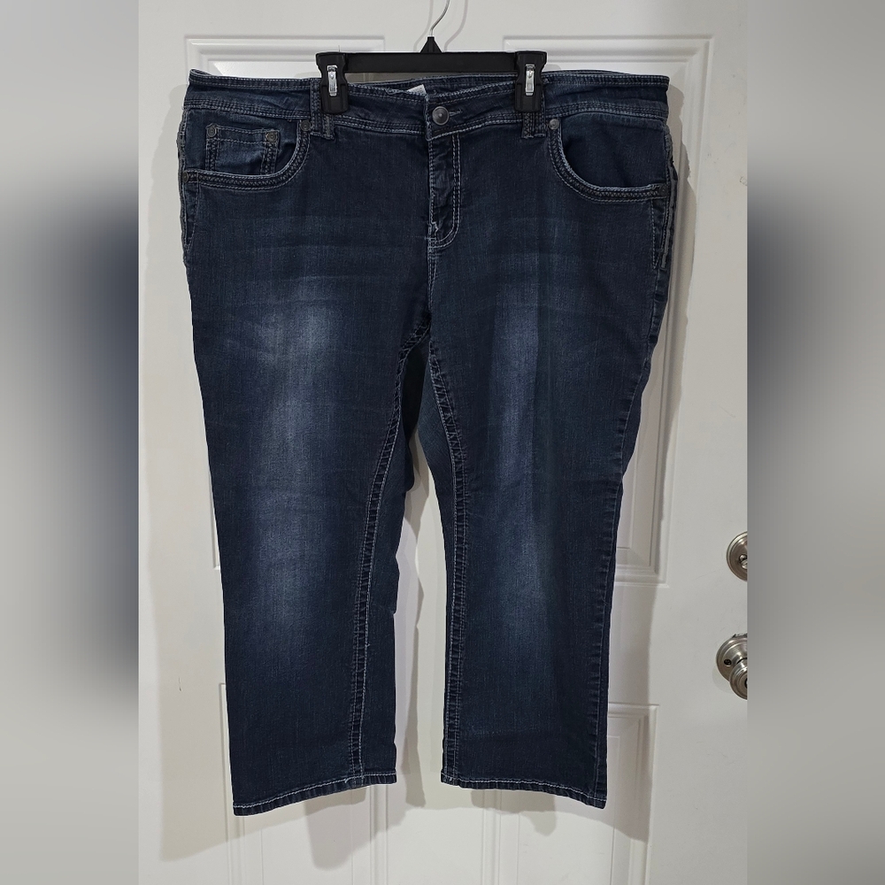 Maurices Dark Wash Ankle Jeans